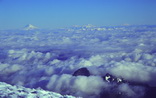 Cloudy windward Chilean side